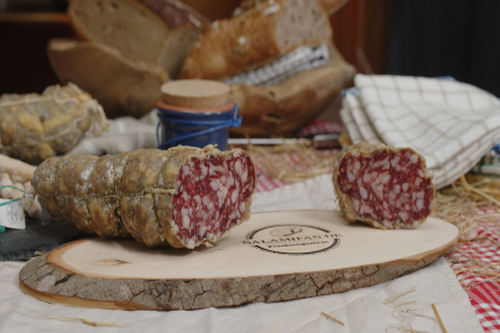 Original französische Salami Rosette de Lyon 500g