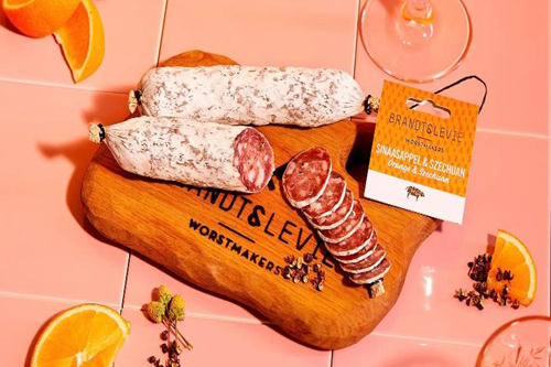 Salami der Saison (Orange & Szechuan-Pfeffer)