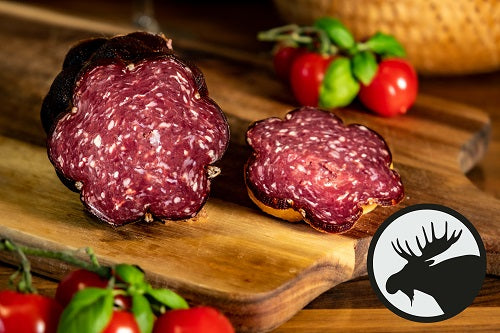 Originial schwedische Elchsalami, kalt geräucht, 200g
