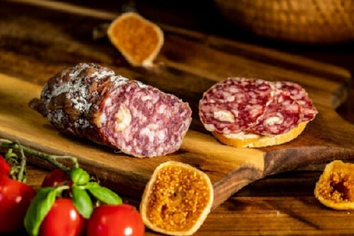 Original französische Salami mit Feigen