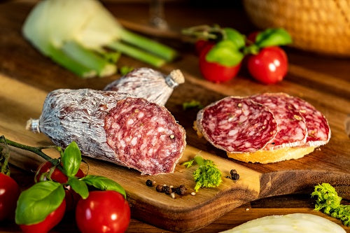 Original italienische Fenchelsalami