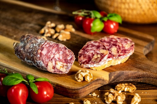 Original französische Salami mit Walnüssen