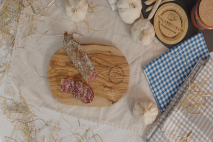 Originial französische Salami mit Knoblauch