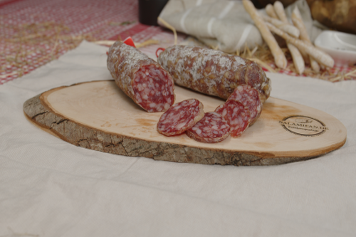 Originial französische Salami mit Wildschwein