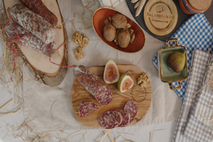 Originial französische Salami mit Walnuss-Feige-Kastanie