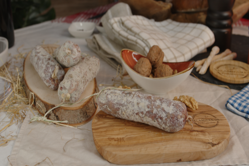 Originial französische Salami mit Walnüssen