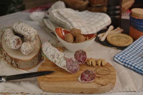 Originial französische Salami mit Walnüssen