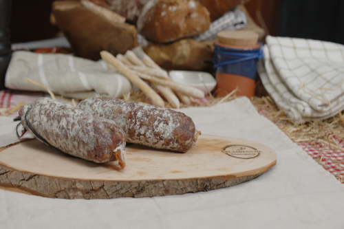 Originial französische Salami mit Hirsch