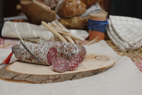 Originial französische Salami mit Hirsch