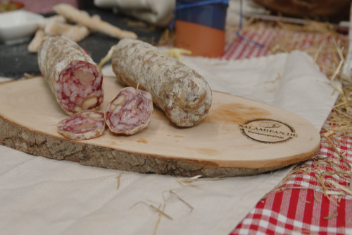 Originial französische Salami mit Kastanien