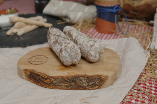 Originial französische Salami mit Pfifferlingen