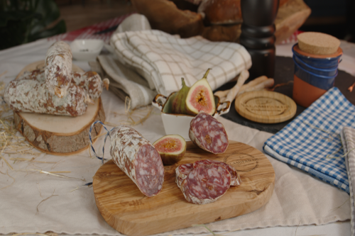 Originial französische Salami mit Feigen