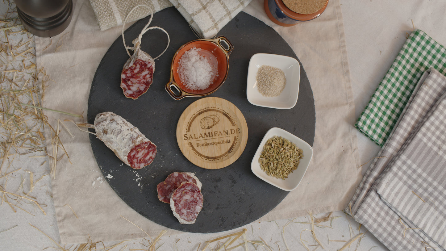 Original italienische Bio-Fenchelsalami ca. 160g