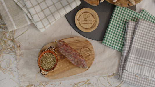 Original italienische Bio-Fenchelsalami ca. 160g