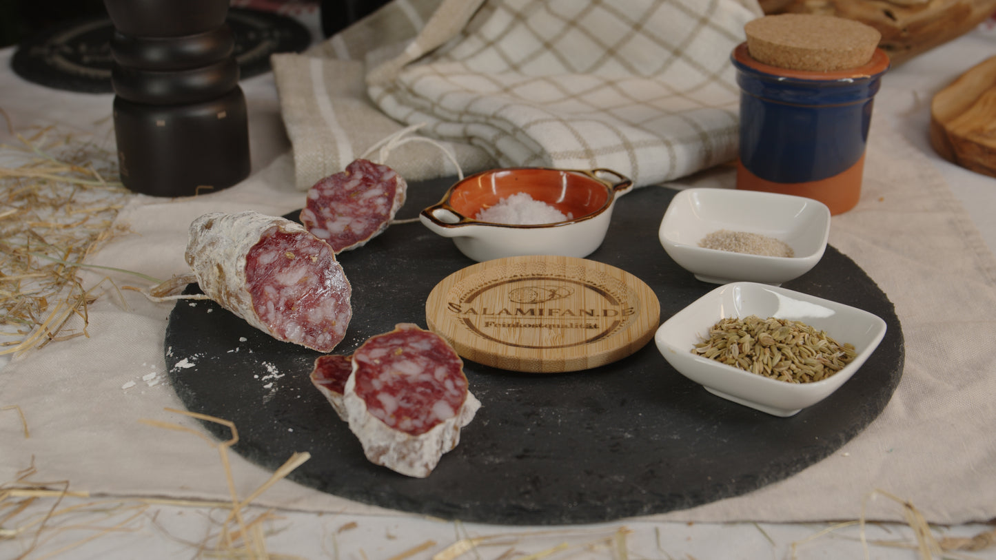 Original italienische Bio-Fenchelsalami ca. 160g