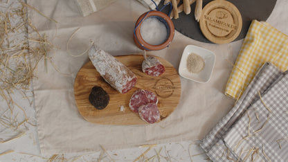 Original italienische Bio-Trüffelsalami ca. 160g